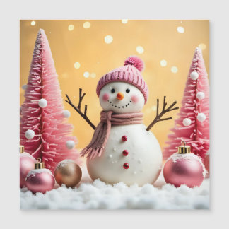 Pastel Christmas - Magnetic Card