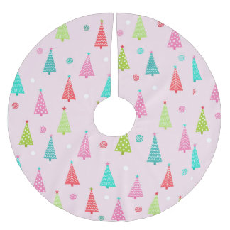 Pastel Christmas Tree Skirt