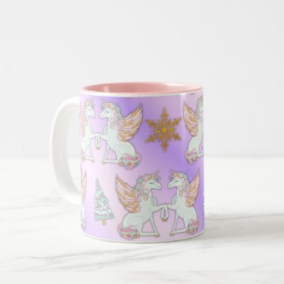 Pastel Christmas Unicorns