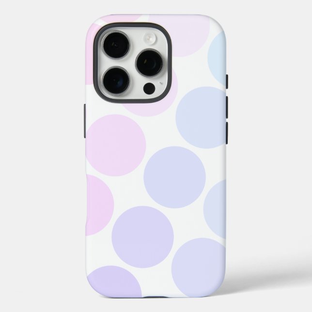 Pastel Circle Pattern Design Case-Mate iPhone Case (Back)