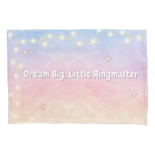 Pastel Circus Dream Big Pillow Case
