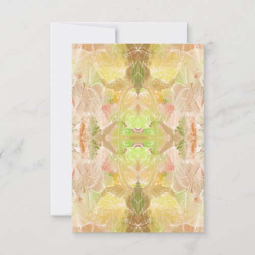 Pastel Citrus Watercolor Designer Print Pattern Card