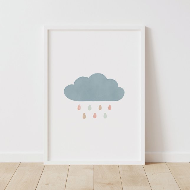 Pastel Cloud Girl Nursery Decor (Creator Uploaded)