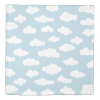 Pastel Clouds Aesthetic Baby Blue And White