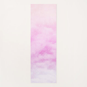 Pastel Clouds Nebula #1 #dreamy #wall #art Yoga Mat
