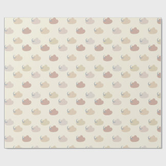 Pastel Clouds Wrapping Paper