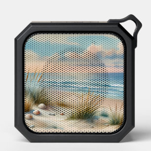 Pastel Coastal Dunes Watercolor Bluetooth Speaker