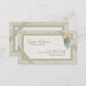 Pastel Collage Wedding Planner business card (Front/Back)