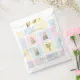 Pastel Color Block Gold Baby Shower Favor Bag | Zazzle