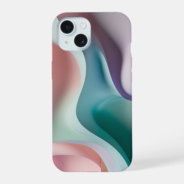 📱 "Pastel Color Design " 🌸🎨 Iphone Case (Back)