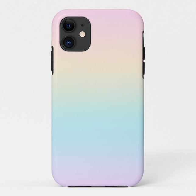 Pastel color gradient Case-Mate iPhone case (Back)