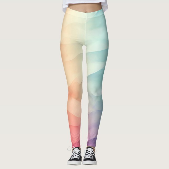 Pastel color leggings (Front)
