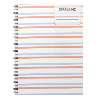 Pastel Color Line Notebook