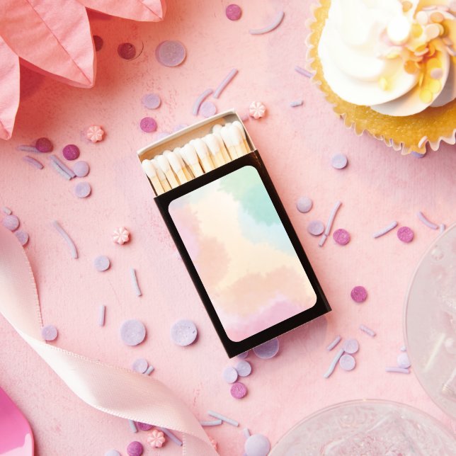 Pastel Color Matchbox Matchboxes (Insitu)