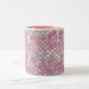 Pastel color mermaid Mug