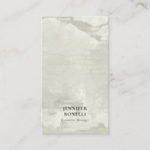 Pastel color minimalist modern thick luxury trendy business card