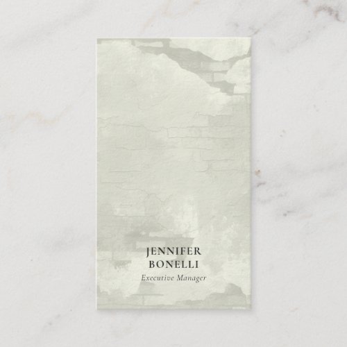 Pastel color minimalist modern thick luxury trendy business card