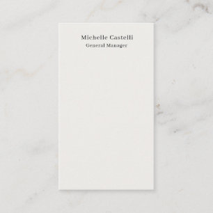 Pastel Color Professional Unique Classical Simple Enclosure Card