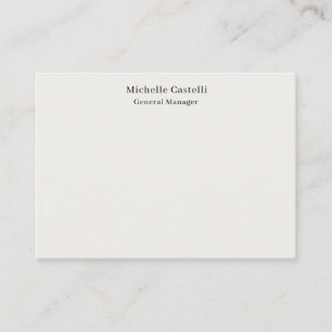 Pastel Color Professional Unique Classical Simple Enclosure Card