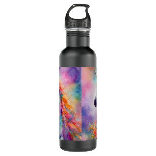 Pastel Color Unicorn Stainless Steel Water Bottle