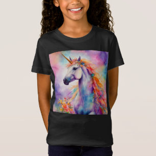 Pastel Color Unicorn T-Shirt