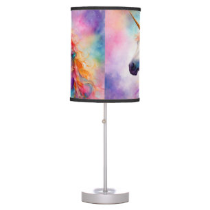 Pastel Color Unicorn Table Lamp