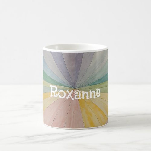 Pastel Color Wheel Odyssey Personalized Coffee Mug