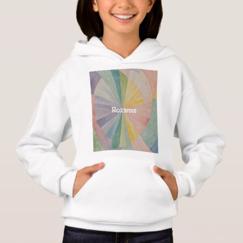 Pastel Color Wheel Odyssey Personalized Hoodie