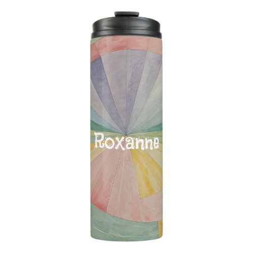 Pastel Color Wheel Odyssey Personalized Thermal Tumbler