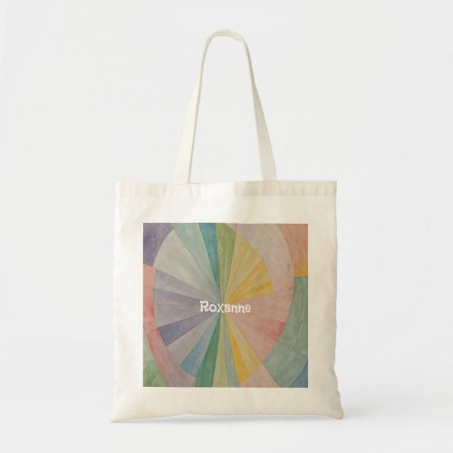 Pastel Color Wheel Odyssey Personalized Tote Bag