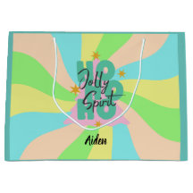 pastel color whimsical pattern kid's name Holiday