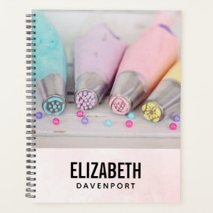 Pastel Colored Cake Decorating Tools Photograph Planner