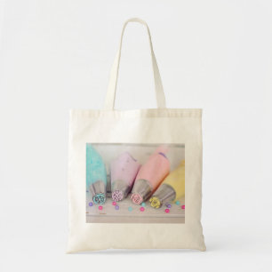 Pastel Colored Cake Decorating Tools Photograph Tote Bag