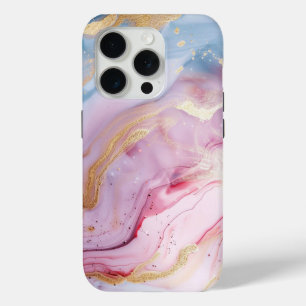 Pastel colored Elegant Glamorous Script Case-Mate iPhone 15 Pro Case