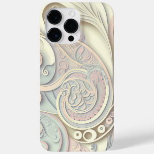 PASTEL COLORED EMBOSSED LOOK ORNAMENTATION Case-Mate iPhone 14 PRO MAX CASE