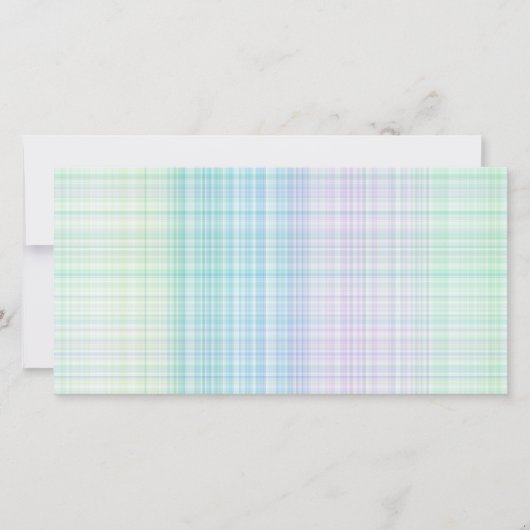 pastel colored gingham pattern (Front)