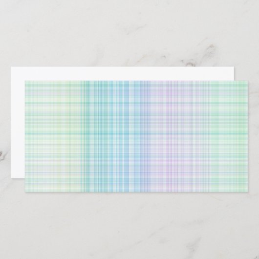 pastel colored gingham pattern (Front/Back)