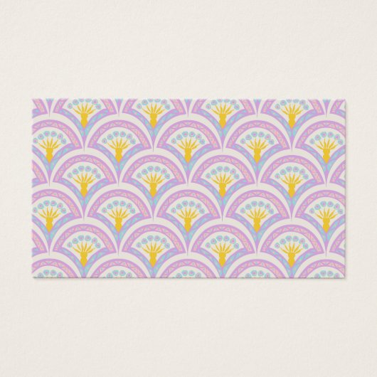 Pastel colored shell pattern (Front)