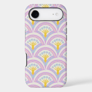 Pastel colored shell pattern iPhone 17 air case