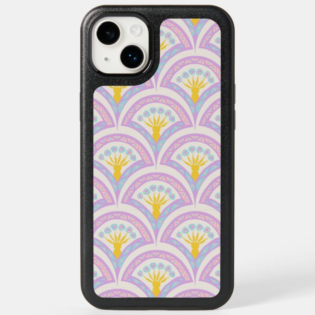 Pastel colored shell pattern otterbox iPhone case (Back)
