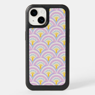 Pastel colored shell pattern OtterBox iPhone 14 case