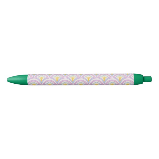 Pastel colored shell pattern pen (Front)