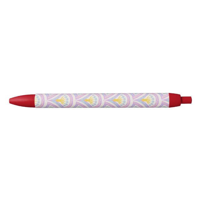 Pastel colored shell pattern pen (Front)