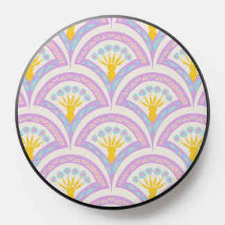 Pastel colored shell pattern PopSocket