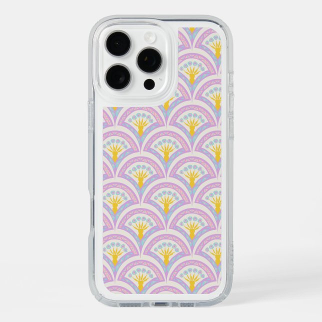 Pastel colored shell pattern speck iPhone case (Front)