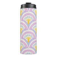 Pastel colored shell pattern