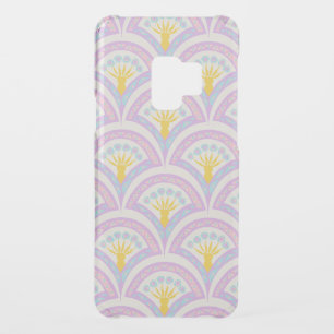 Pastel colored shell pattern uncommon samsung galaxy s9 case