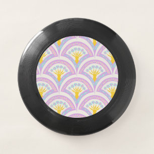 Pastel colored shell pattern Wham-O frisbee