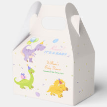 Pastel Colorful Dinosaur Balloon Party Baby Shower
