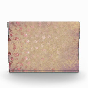 Pastel Colorful Leaves Photo Block